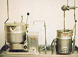 Groen kettle system for mixing pharmaceutical grade components in preparation for suppository forming