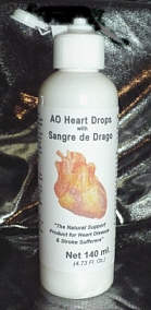 Heart Drops with Sangre de Drago
