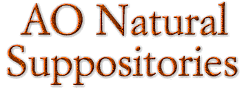 AO Natural Suppositories